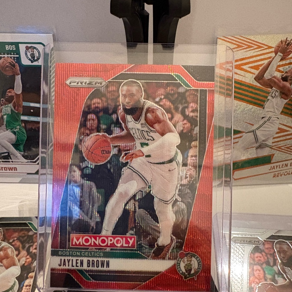 Jaylen Brown Red Prizm Basketball Cards Lot  Boston Celtics